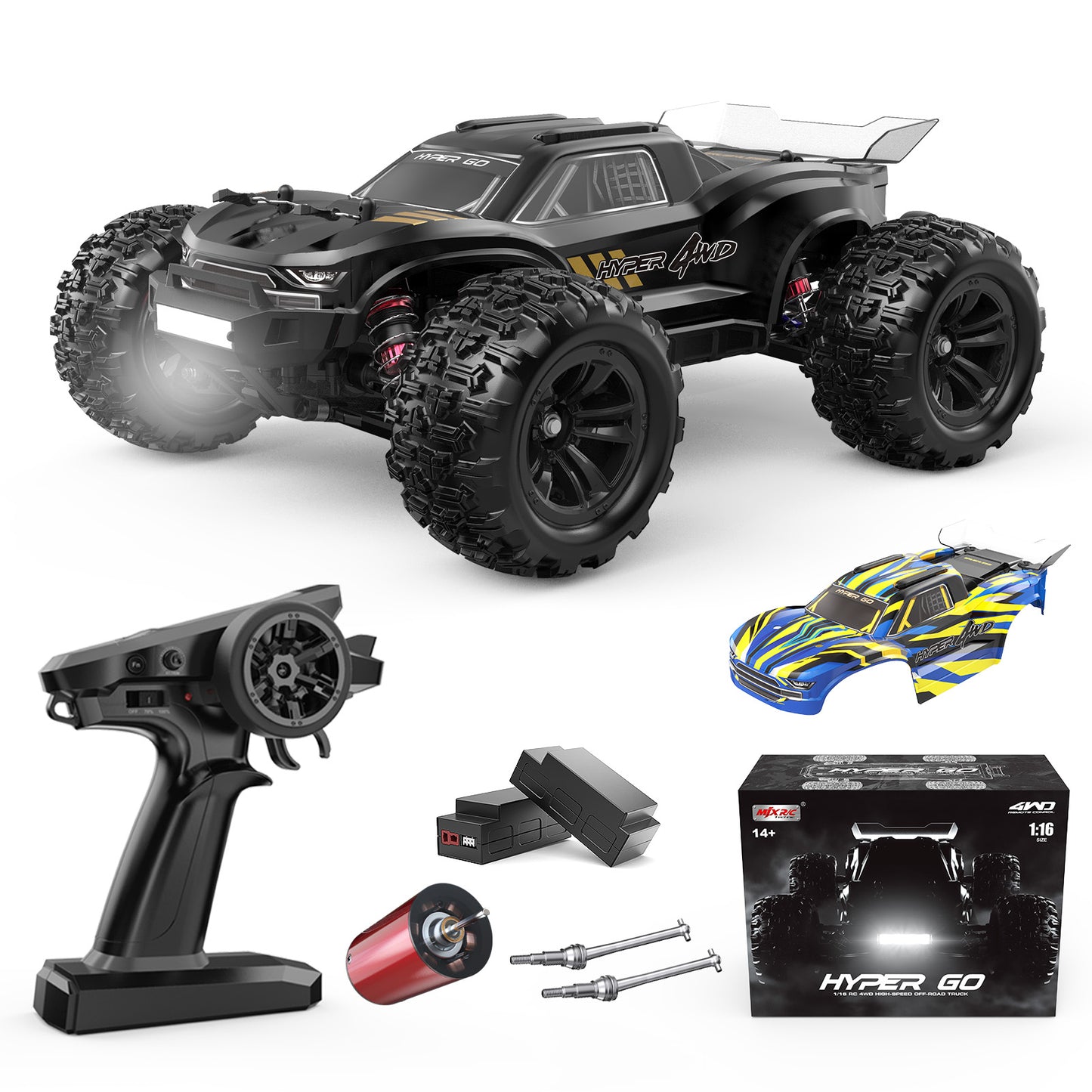 MJX HYPER GO 1/16 H16BM RC Truck